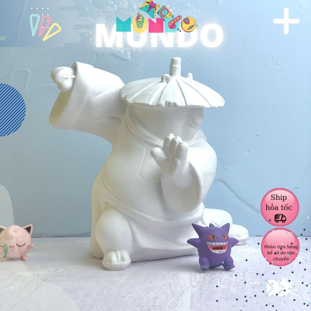 Tô Tượng Thạch Cao Kung Fu Panda - Po Size 3XL, Tượng Thạch Cao MUNDO