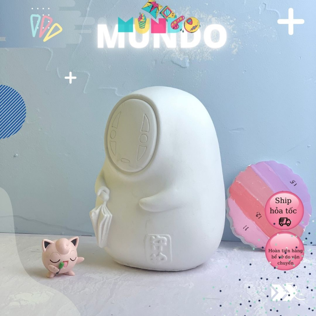 Tô Tượng Thạch Cao Vô Diện Chibi Size XXL 030, Tượng Thạch Cao Anime/Manga MUNDO