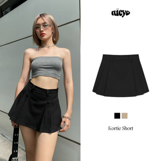 Quần váy màu đen/be cho nữ kortie short nieyo made