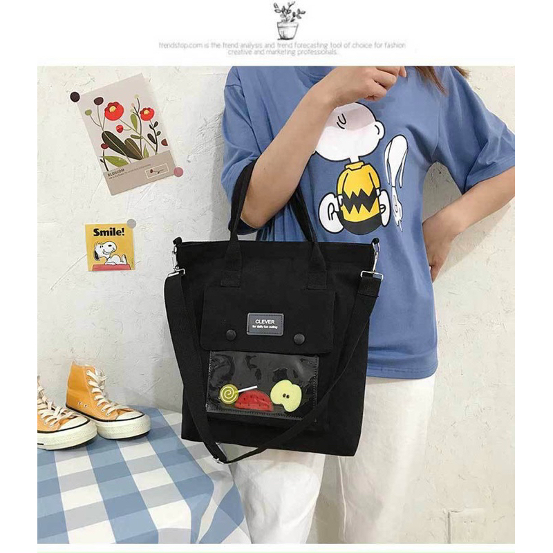Túi Tote Thời Trang đi học đi chơi trái cây