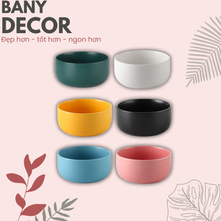 Tô Mì, Bát Phở 15cm - Nhiều Màu Gốm Sứ Bắc Âu - Bảo Hành Vận Chuyển - Bany Decor