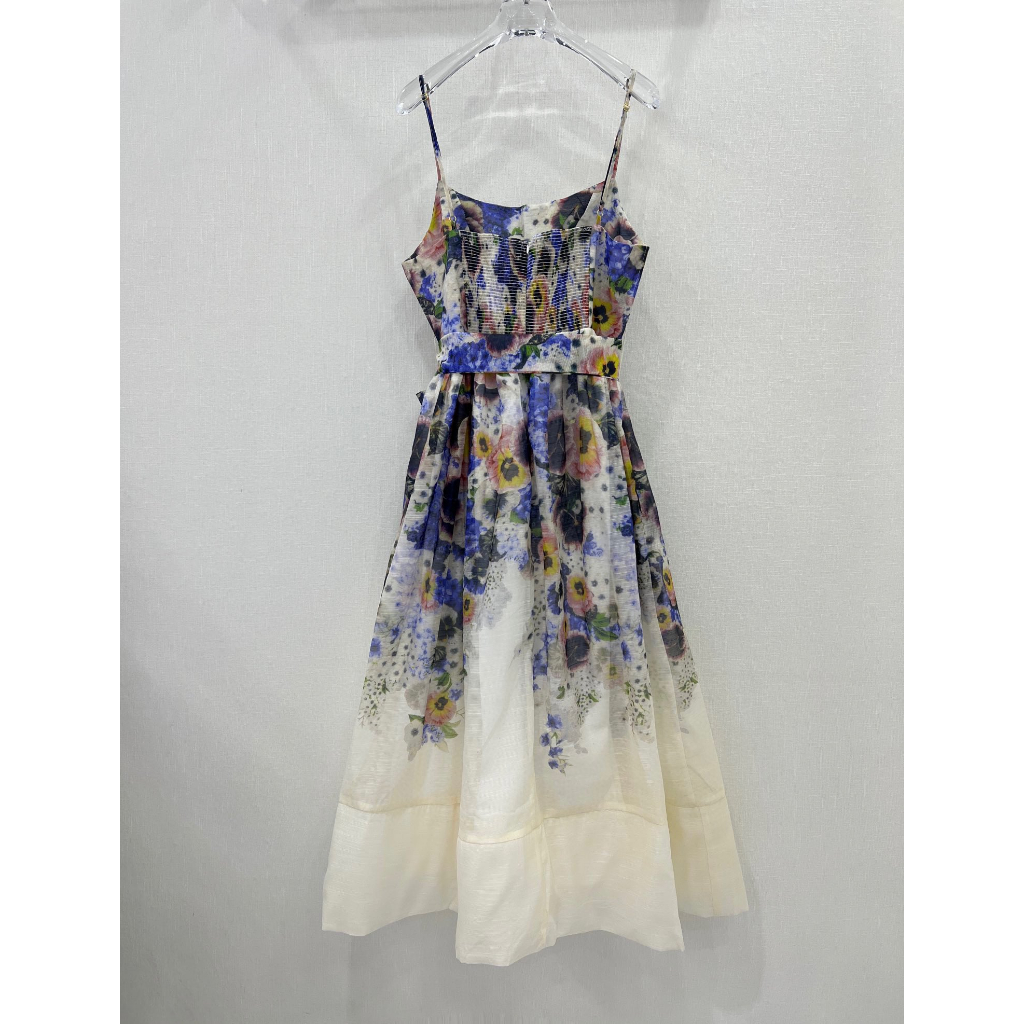 Đầm nữ hai dây thời trang cao cấp Zimmermann phong cách thời thượng, thu hút