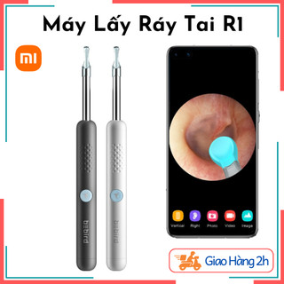  Dụng Cụ Lấy Ráy Tai Nội Soi Xlaoml Bebird R1- Có Đèn Kèm Camera - Kết Nối APP - Lấy Ráy Tai Cho Bé 