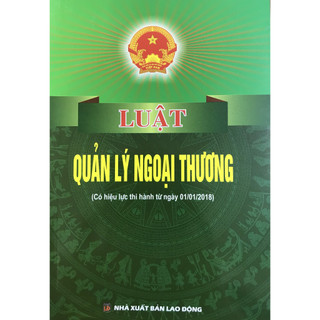 Sách - luật quản lý ngoại thương