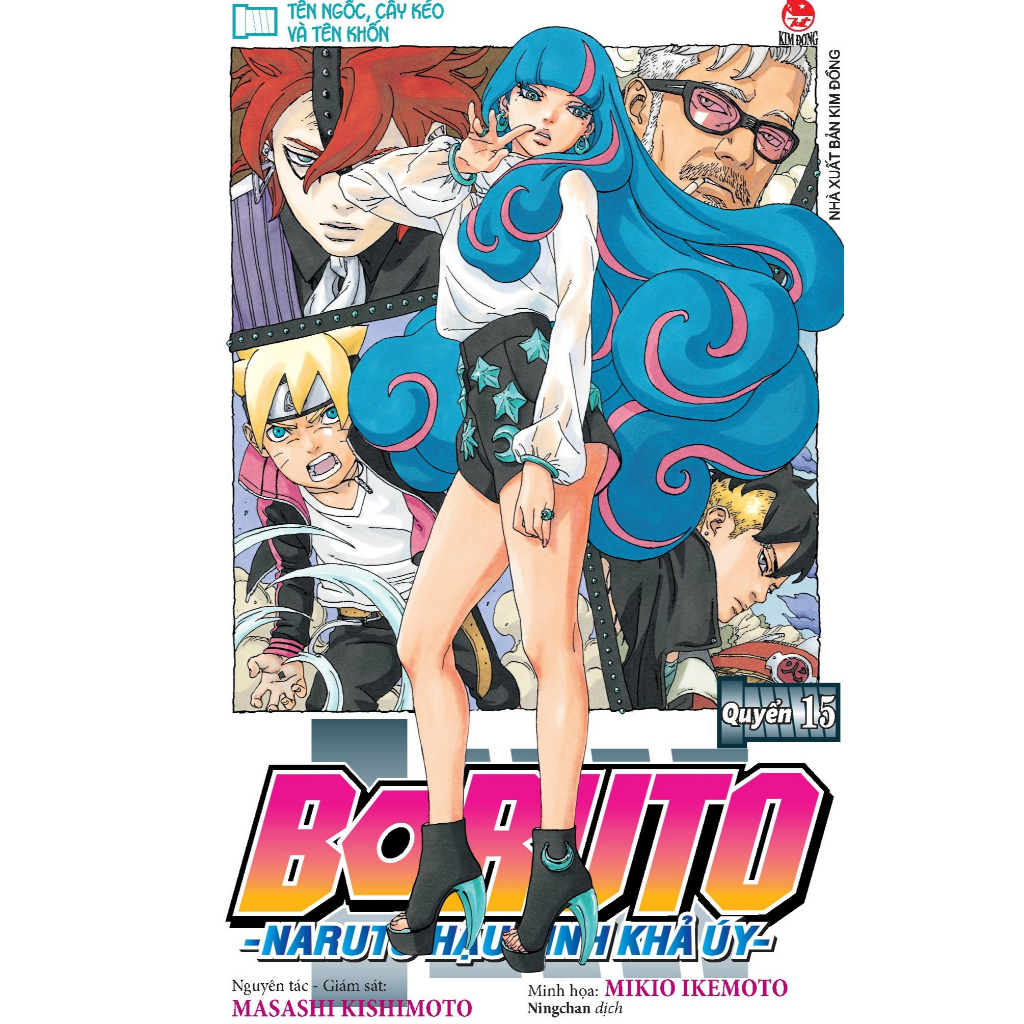 Truyện tranh- Boruto: naruto hậu sinh khả uý-NXB Kim Đồng