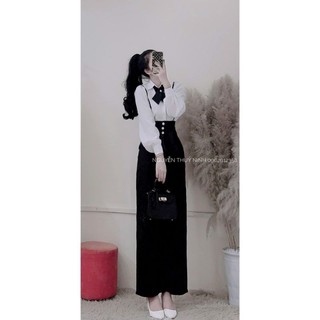 Sét quần yếm kèm sơ mi tặng kèm tag