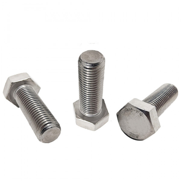 Bulong Đầu Lục Giác Inox 304 DIN931 & DIN 933 Đường Kính M16