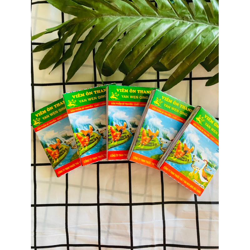 Combo 5 vỉ viêm ôn thanh