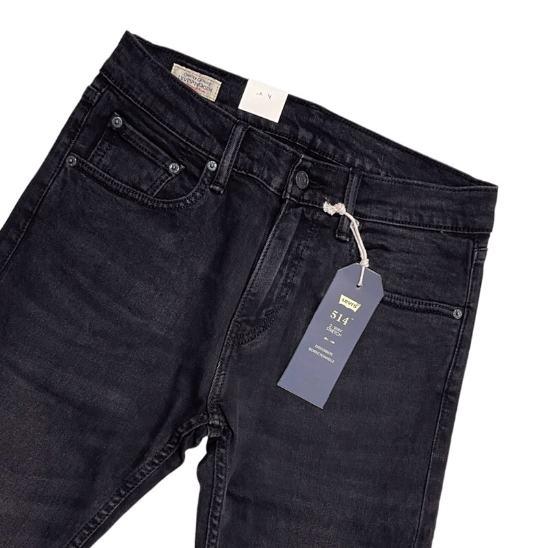 Quần jean nam 514 striaght slim vừa vặn nhâp khẩu Thailan - phôm chuẩn 17-18-18,5 vãi không ra màu
