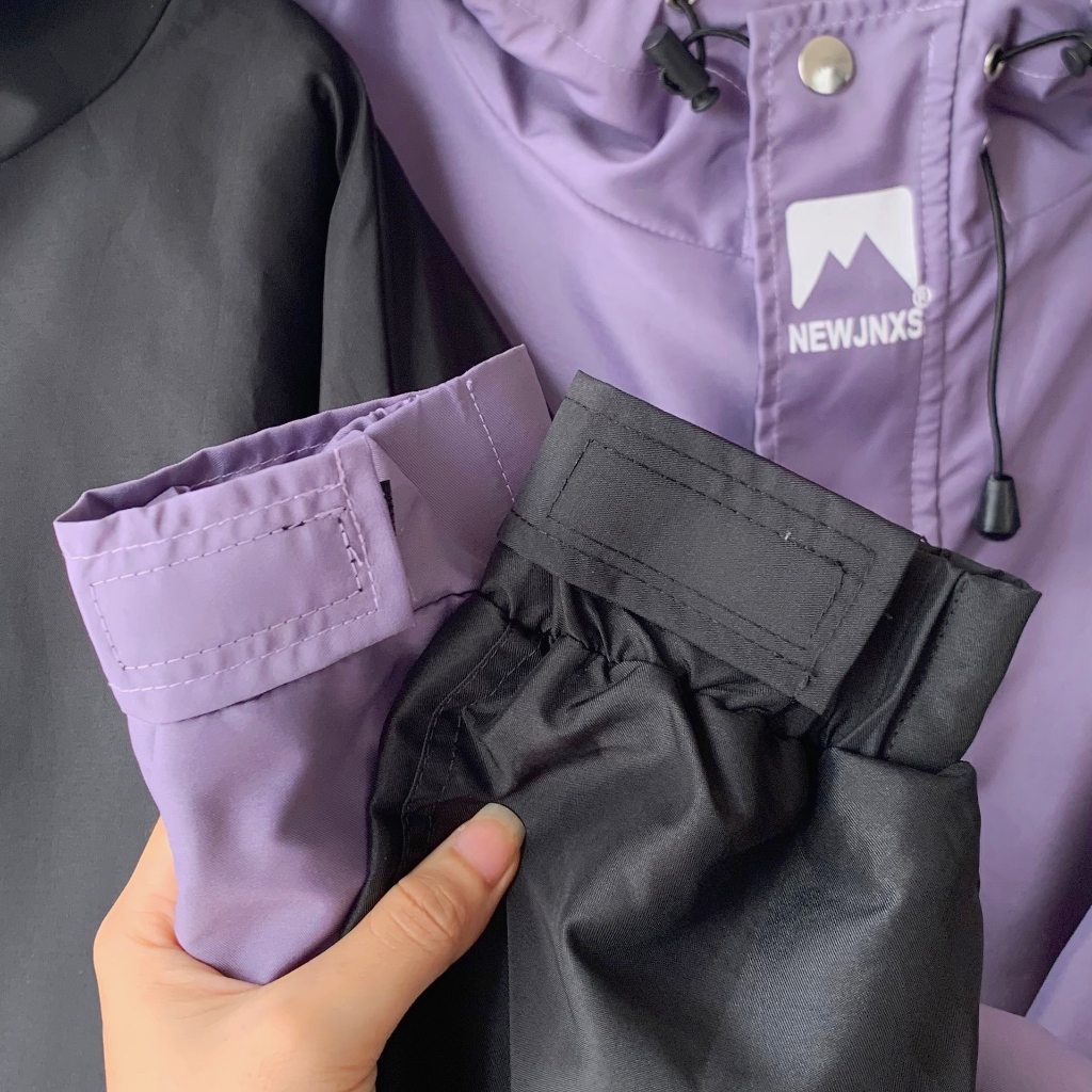 Áo Khoác Dù NEW JNXS Phối Túi Form Rộng 2 Màu Unisex_SSSTore