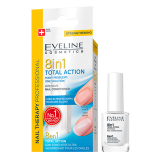 Dưỡng móng tay Eveline phục hồi và tăng trưởng móng hư tổn yếu/12ml