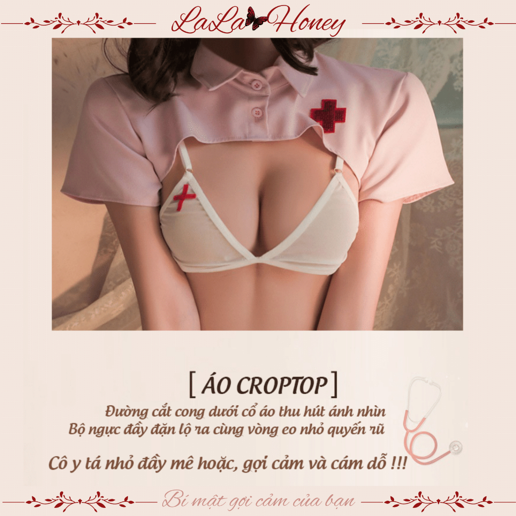 Váy Đầm Ngủ Cosplay Cô Nữ Y Tá Sexy, Bộ Đồ Ngủ Cosplay Cô Nữ Y Tá Sexy Gợi Cảm Quyến Rũ - LALA HONEY | BigBuy360 - bigbuy360.vn