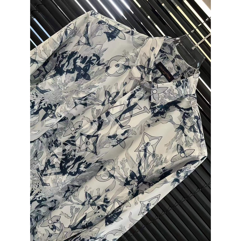 Áo sơ mi - Louis Vuitton - LV Monogram Shirt SS2023