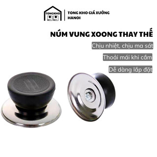 Núm tay cầm thay thế cho vung xoong nồi tiện lợi (NVX01)