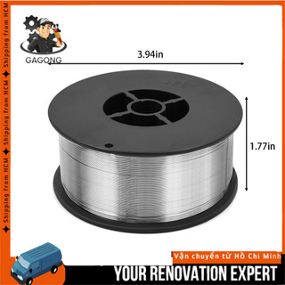 Cuộn dây hàn mig sắt lõi thuốc 1kg - 0.8 - 1.0mm cho máy hàn mig