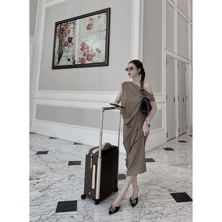 váy maxi lệch vai MPB