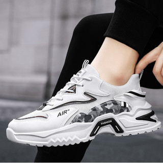 GiàyThể Thao 👟 Nam Sneaker dã ngoại dạo phố đế cao 5cm tăng chiều cao(2 mầu)k12