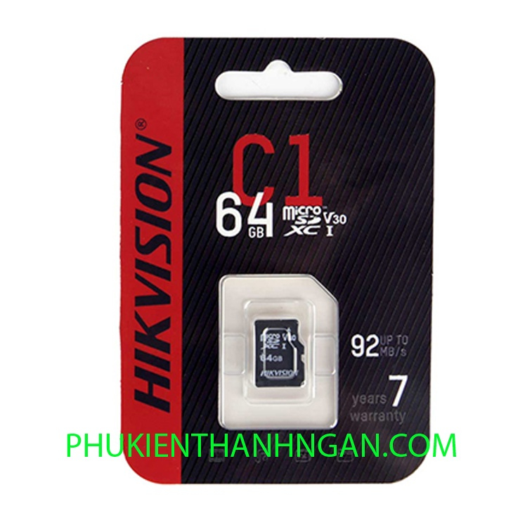 Thẻ Nhớ HIKVISION 64GB Chuyên Camera