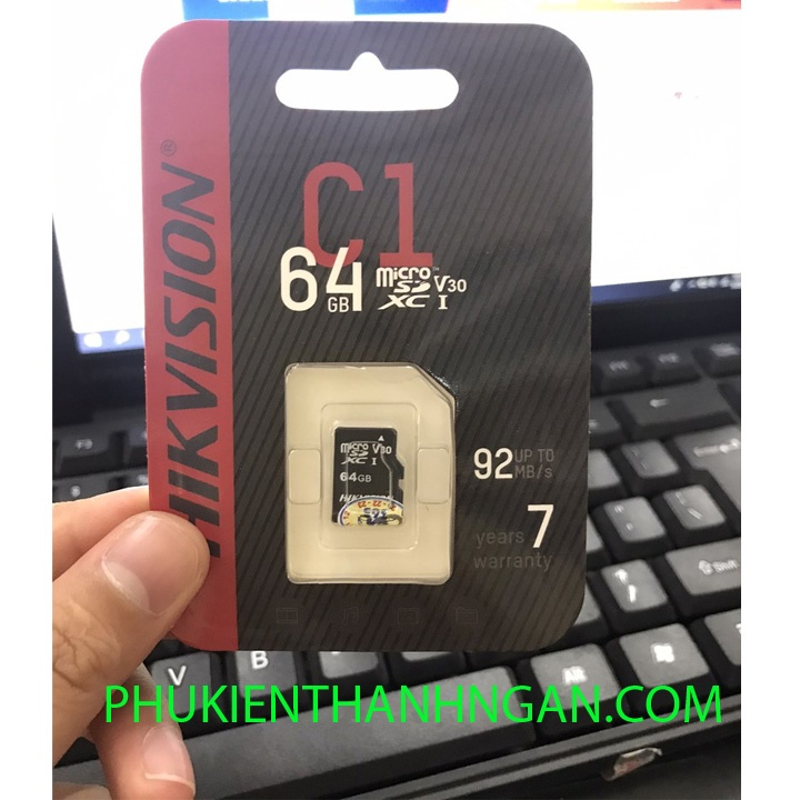 Thẻ Nhớ HIKVISION 64GB Chuyên Camera