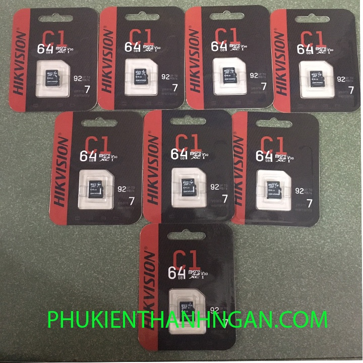 Thẻ Nhớ HIKVISION 64GB Chuyên Camera