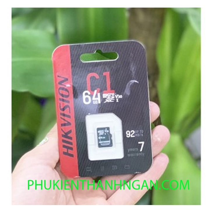 Thẻ Nhớ HIKVISION 64GB Chuyên Camera