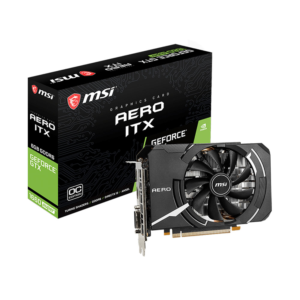 MSI GTX 1660 Super 6G D6 Areo ITX (2nd) Bảo Hành 9/2023