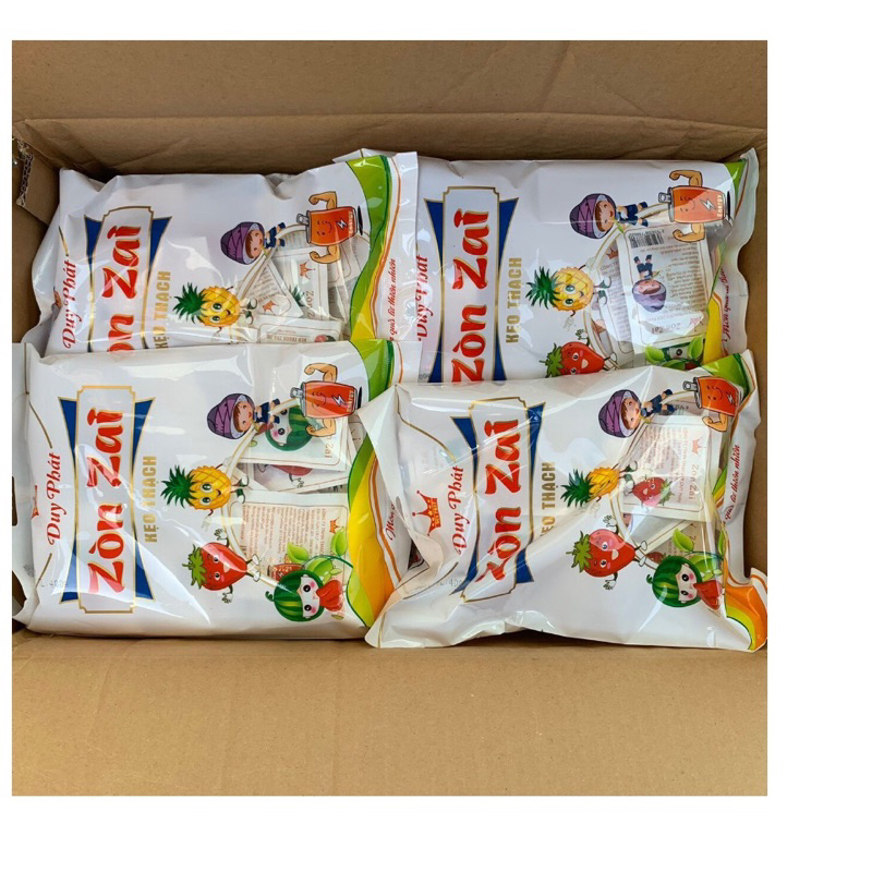 Kẹo Thạch Zòn Zai Duy Phát gói 400g