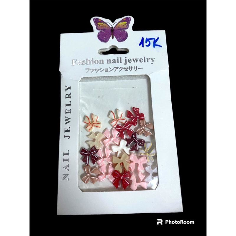 CHARM NƠ ĐÍNH NAIL NHIỀU MẪU-TRANG TRÍ MÓNG-LÀM ĐẸP MÓNG