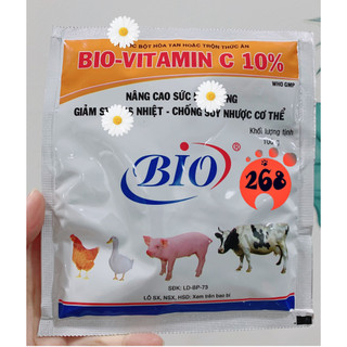 Bột hoà tan bio vit c 10% gói 100g