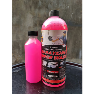 Xà Bông Sprayking có chạm công thức đậm đặc rửa xe siêu sạch