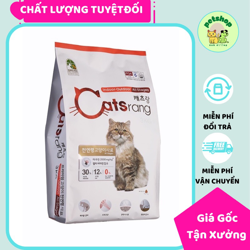 Hạt Catsrang cho mèo mọi lứa tuổi 400g