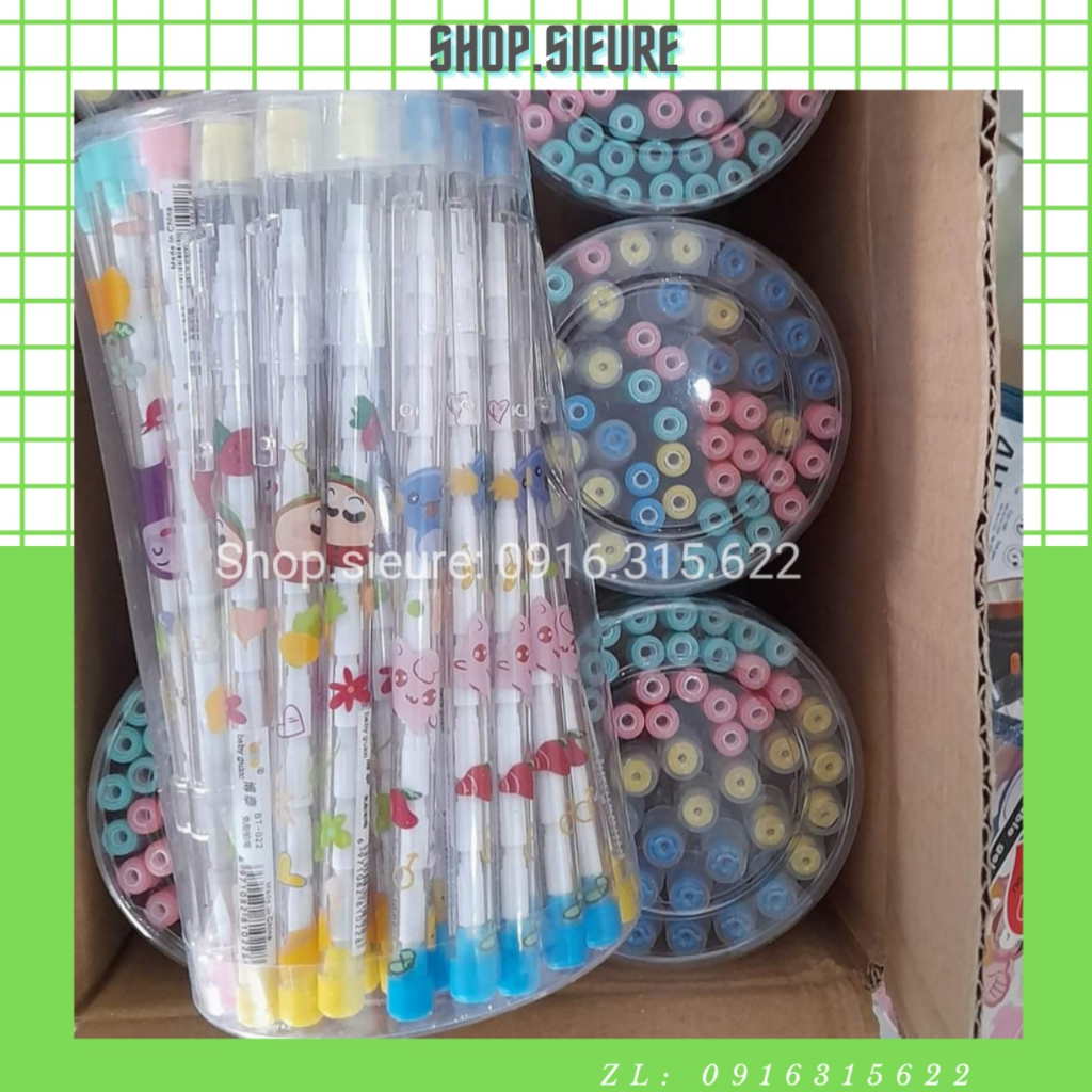 Set 4 chiếc chì khúc