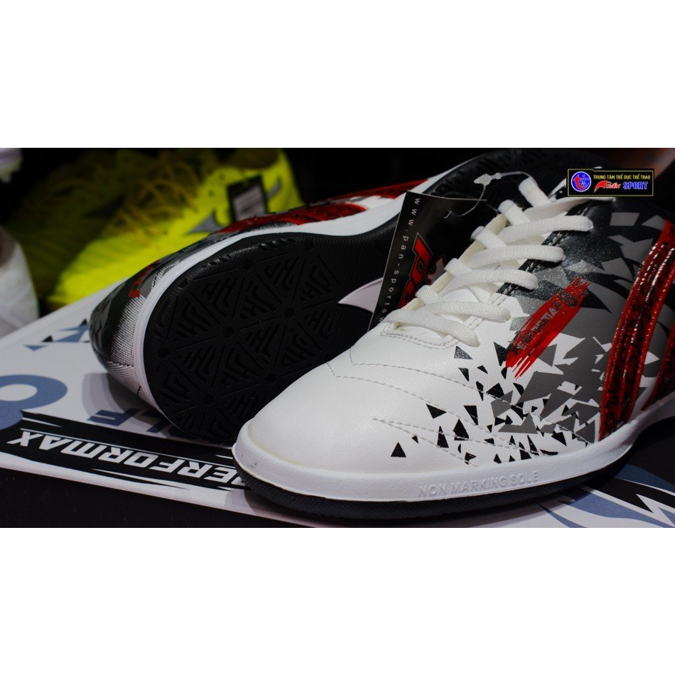 Giày đá bóng Pan thái PERFORMAX 8 IC - Xám trắng