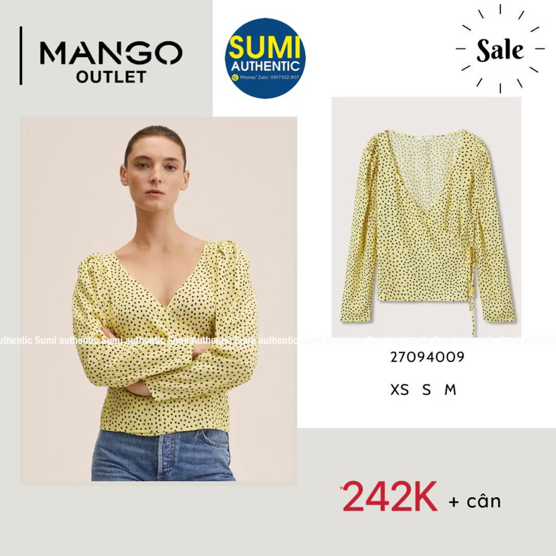 Áo sơ mi nữ tay dài Mango | Hàng chuẩn auth vợt sale