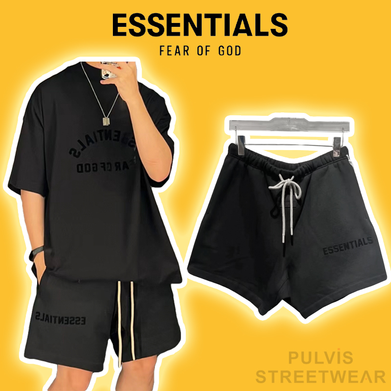 - Quần Short FOG Fear Of God ESSENTIALS SS23 Sweatshort, Quần Short ESSENTIALS The Core