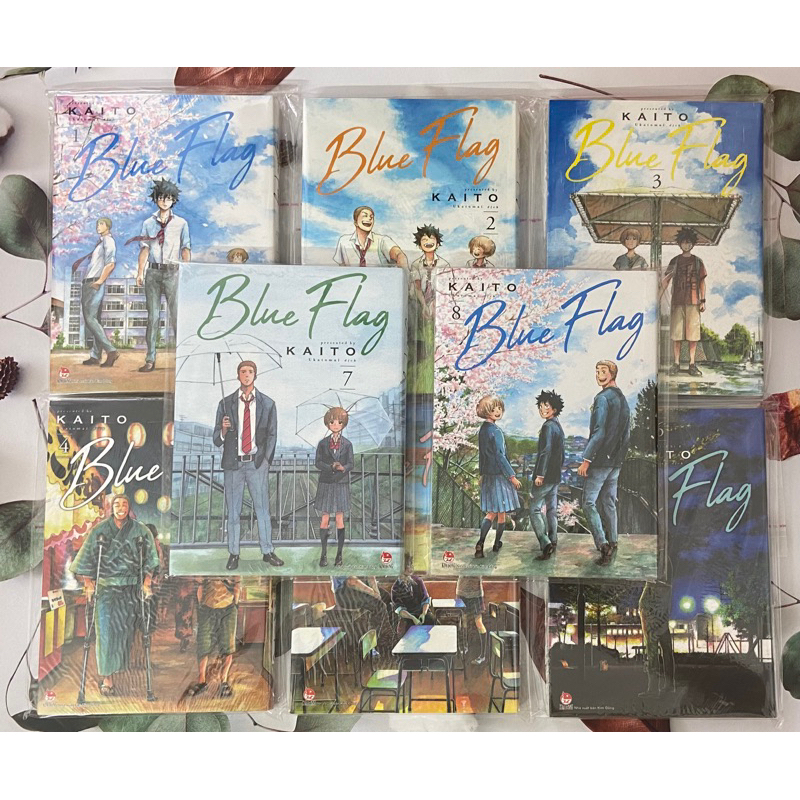 Combo nguyên seal Blue Flag 1-8