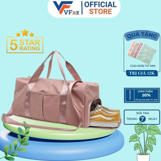 Túi Du Lịch Size Lớn VFaz Chống Nước Nhiều Ngăn Tiện Dụng 2 Màu Đen Hồng