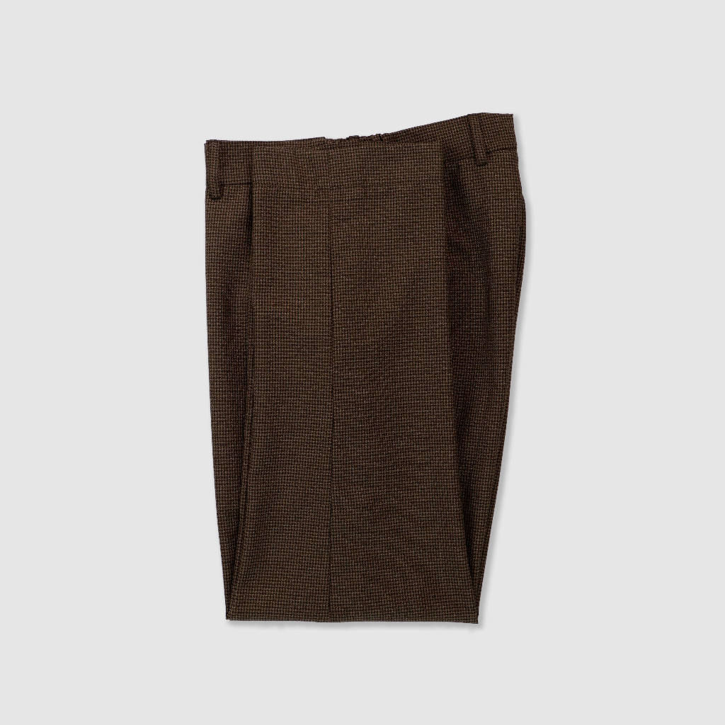 Quần dài nam betterNICK dáng regular màu Nâu dogstooth thoải mái vận động công sở hoặc đi dạo