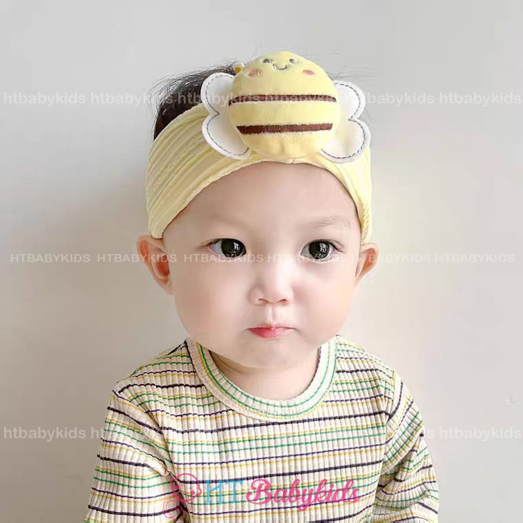 TỔNG HỢP CÁC MẪU BĂNG ĐÔ BẢN TO Hình Thú Dễ Thương, Turban Vải Thun Gân Cho Bé