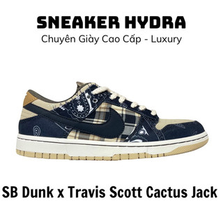 Giày thể thao nam nữ SB Dunk Travis Scott Nâu
