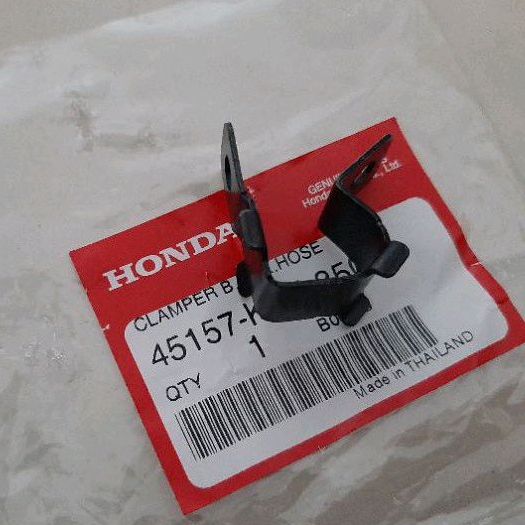 Pass kẹp dây dầu nhỏ xe WAVE thái, ZX, FUTURE... zin honda