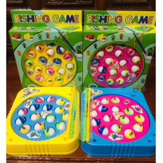  Bộ đồ chơi câu cá điện trẻ em 24 con 2 cần câu có nhạc phù hợp cho bé 2 - 6 tuổi  không có nam châm  