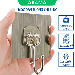 Móc dán dính tường chịu lực treo đồ siêu dính trên mọi bề mặt, inox 304 đa năng tiện lợi