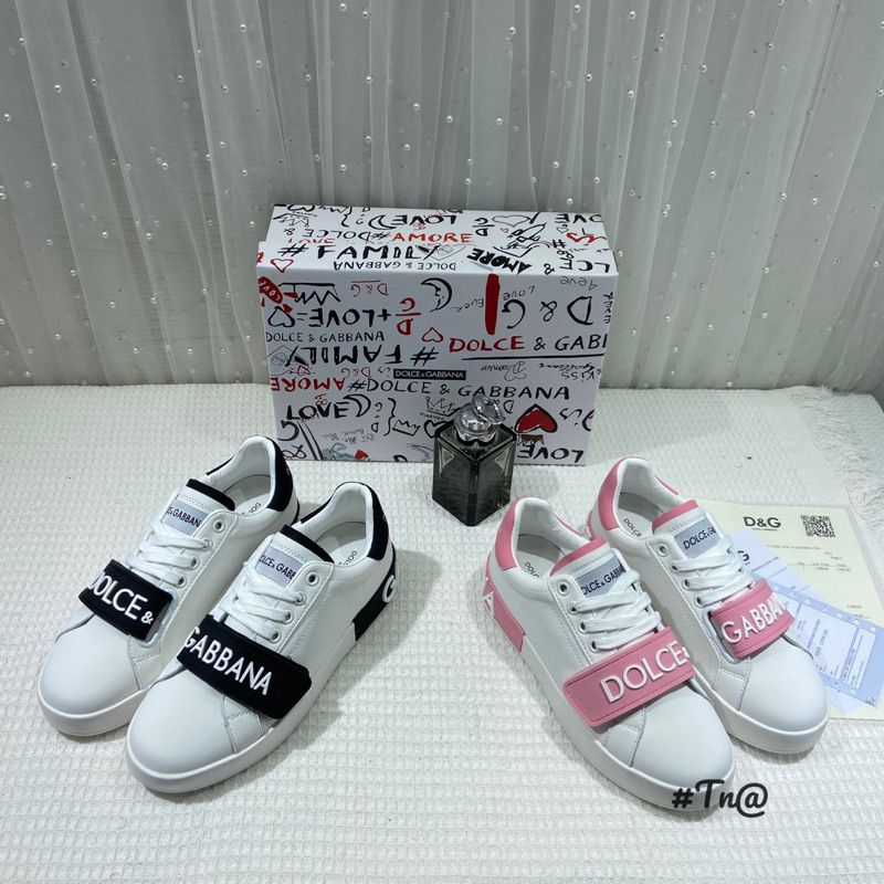Giày thể thao dolce gabbana quai dán