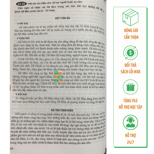 Sách - Hướng dẫn nói và viết Văn biểu cảm - tự sự - thuyết minh lớp 7