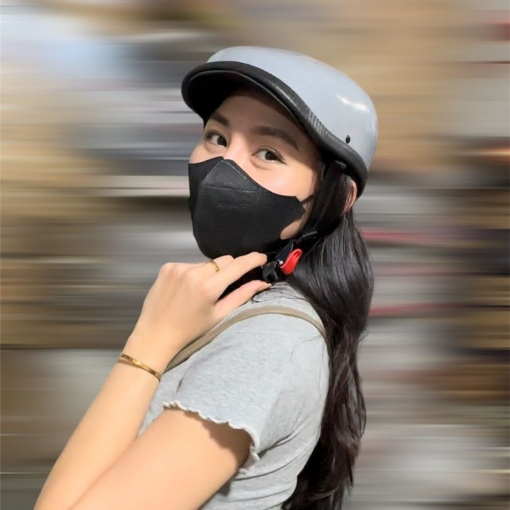 Mũ Nón bảo hiểm thời trang Beret cao cấp thể thao thời trang bụi phố cá tính