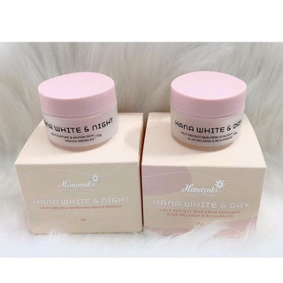 Bộ 2 sp dưỡng trắng mini hanayuki tái tạo da