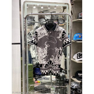 Polo DG hình in hoạ tiết new thời trang hot trend ss2023