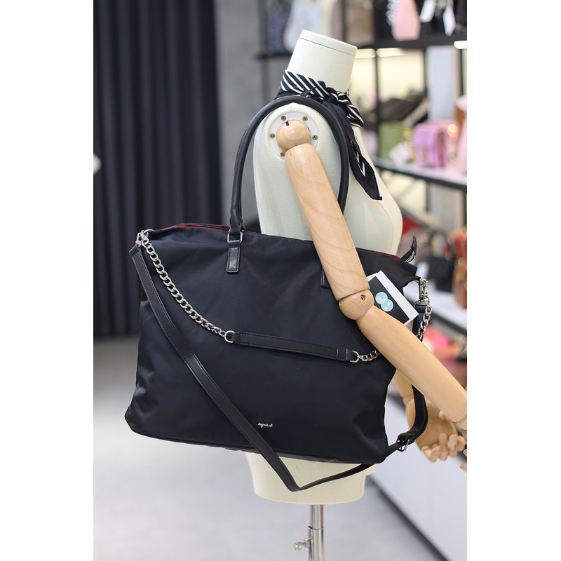 Túi agnes tote xuất âu