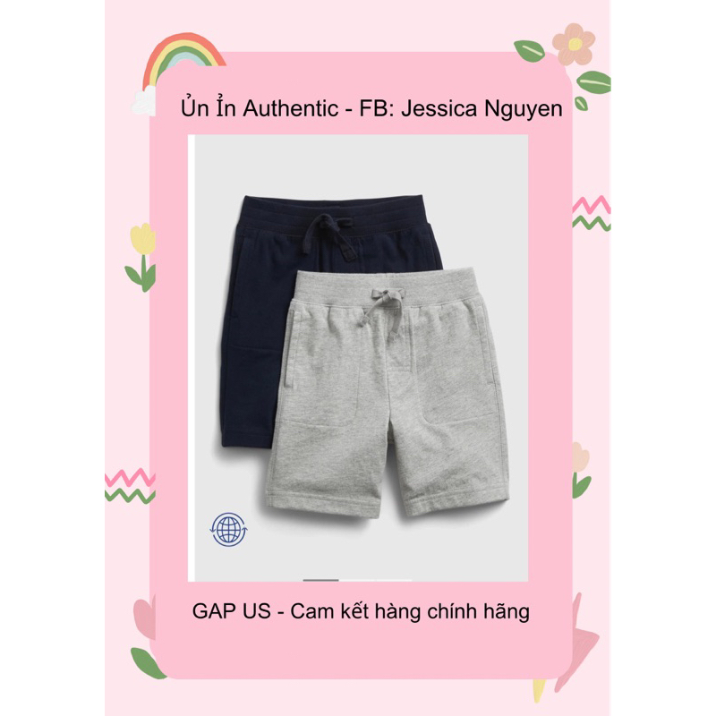 Set 2 quần short GAP US size 4y, 5y